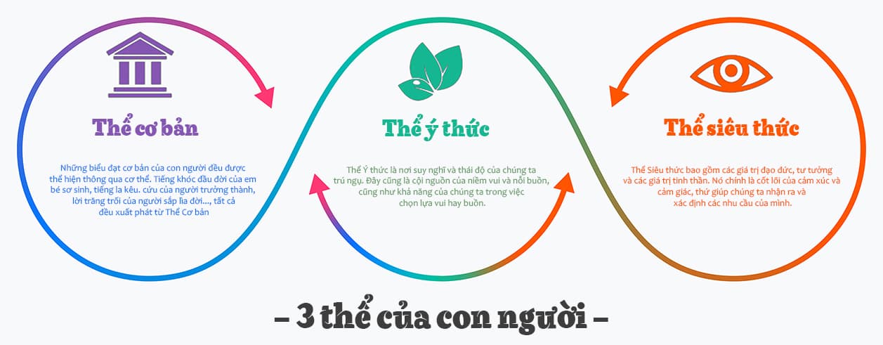 Ba thể của con người